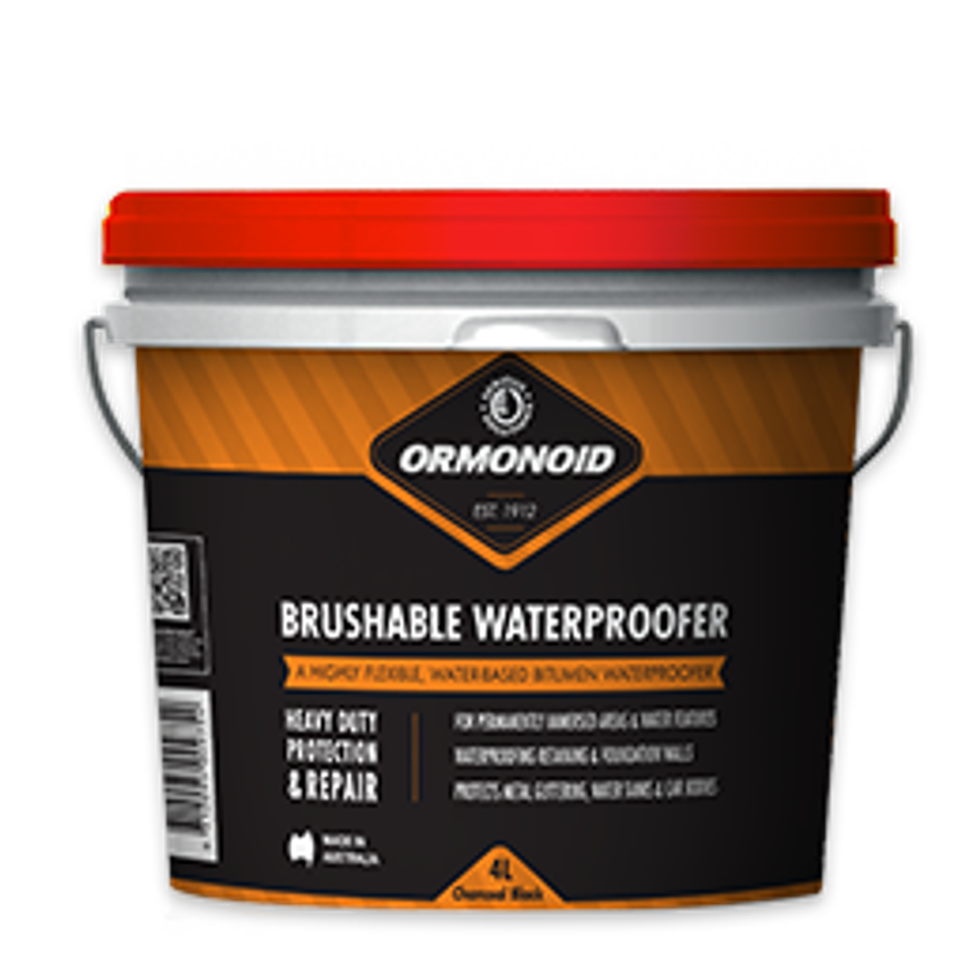 ORMONOID BRUSHABLE WATERPROOFER BY DAVCO 4 LTR