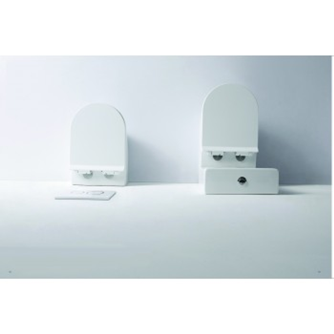 Belbagno Flay Rimless Nanoglaze Wall Hung Pan