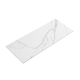 Aulic Palis White Flat Solid Surface Stone Top 600X460X25Mm