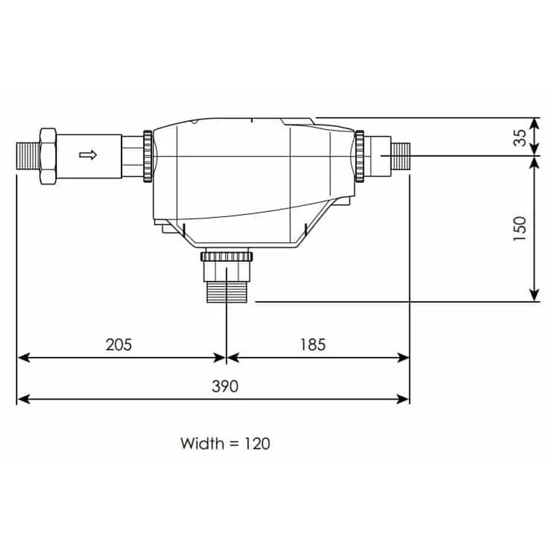 Davey Rainbank System (For Single Storey) KRB1 HP45-05
