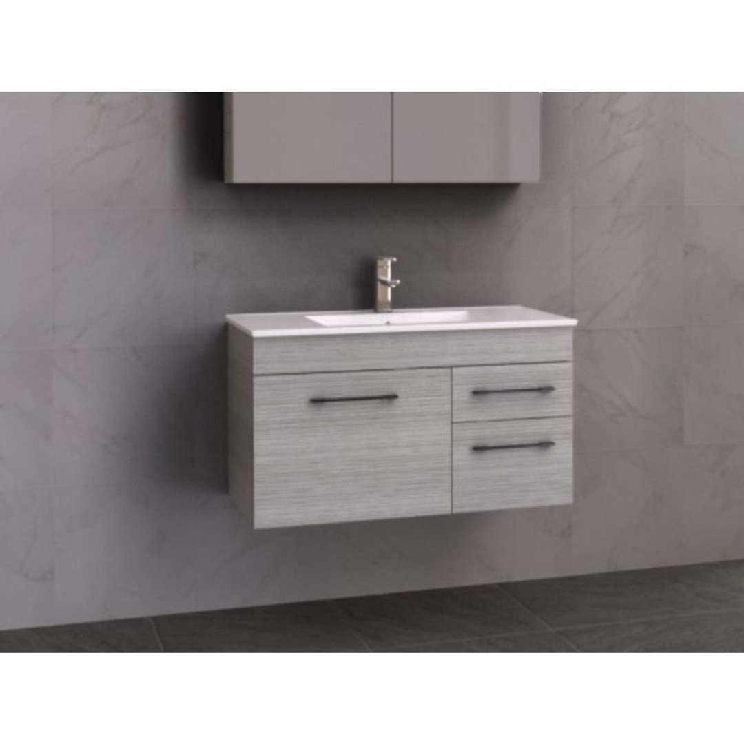 Timberline Indiana Wall Hung Vanity With Alpha Ceramic Top