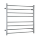 Thermogroup Thermorail Straight/Round 750X700X122Mm 104Watts 8 Bars - Brushed