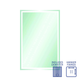Sierra Rectangle Polished Edge Mirror & Sandblasted Border 1200X800Mm & Hangers And Demister