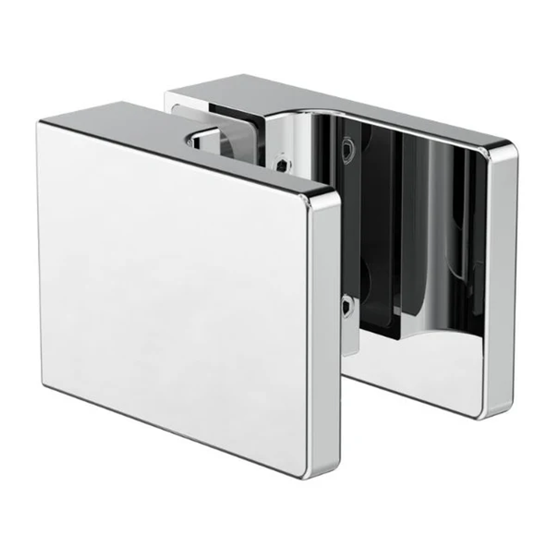Nero Square Shower Knob Handle Chrome