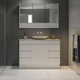 BARGO VANITY 1500MM SINGLE BOWL GRAND ACRYLIC TOP FLOORSTANDING(TIMBERLN