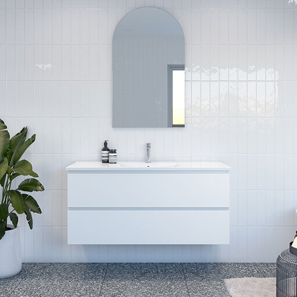 Timberline Nevada Plus Classic Wall Hung Vanity 600mm Alpha Ceramic Top