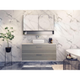 Timberline Nevada Plus Vanity 1200mm Silksurface White Gloss Undercounter Basin Wall Hung