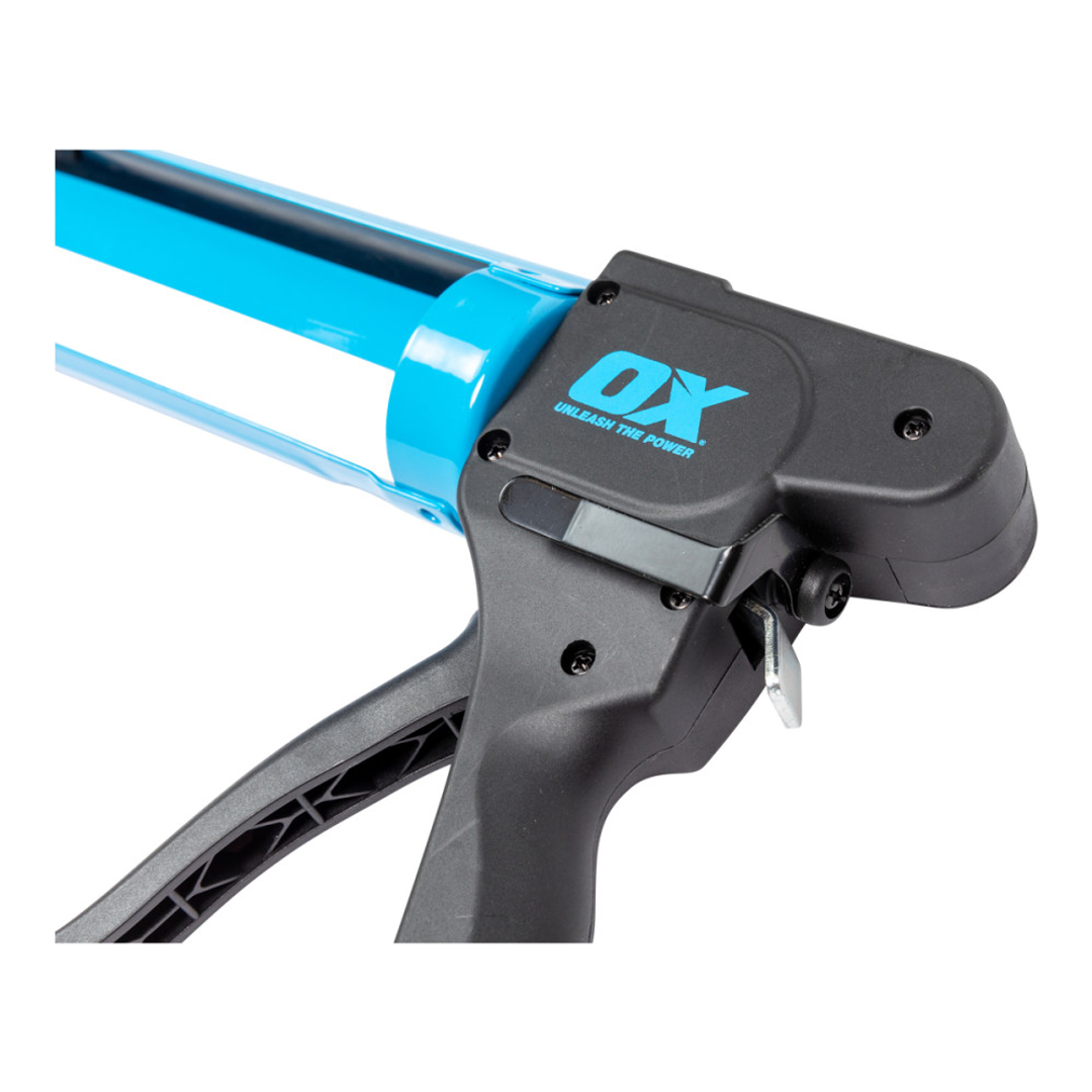 Ox Pro Rodless Sealant Gun 7:1 Thrust Ratio 290Ml / 10Oz