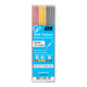 Ox Tuff Carbon Refills Basic Colour & Graphite Lead 10 Pack