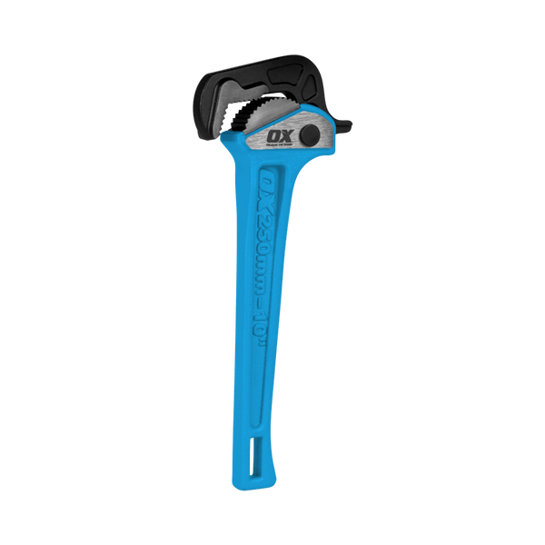 Ox Pro Heavy Duty Self Locking Wrench 10Inch 34mm Jaw