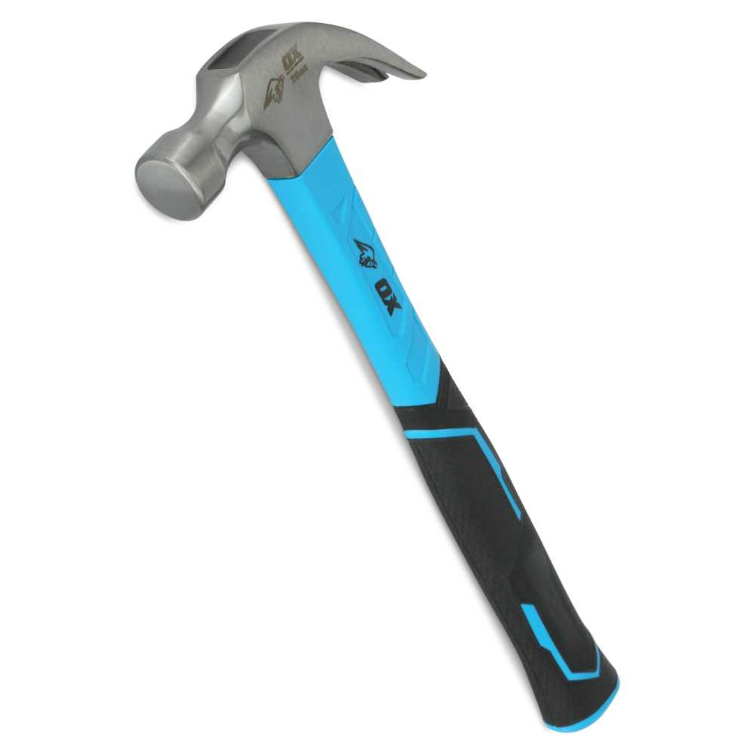 Ox Trade Fiberglass Handle 20 Oz Claw Hammer