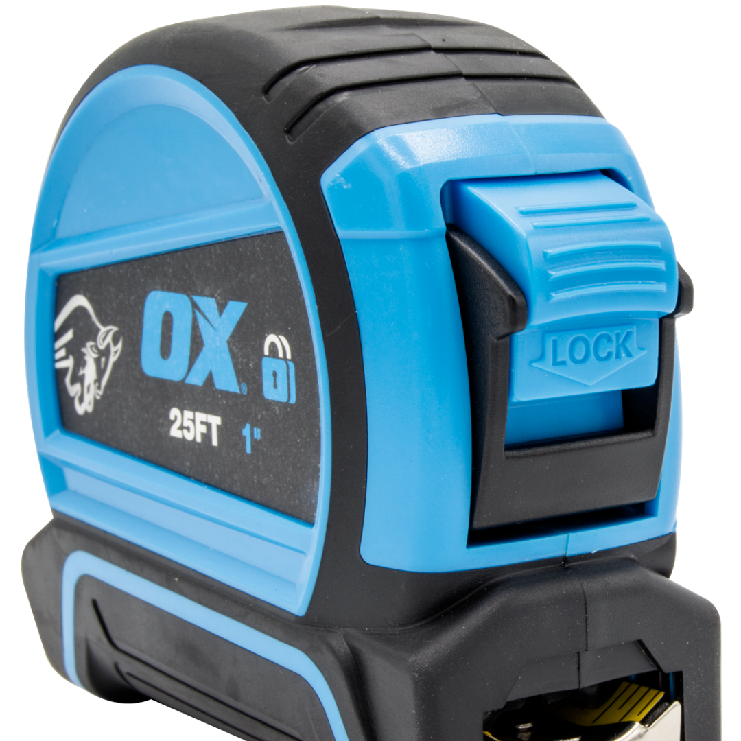Ox Trade Double Locking Tape Measure 8M