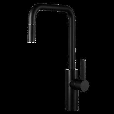 Abey Armando Vicario Luz-B Pullout Mixer Black - Burdens Plumbing