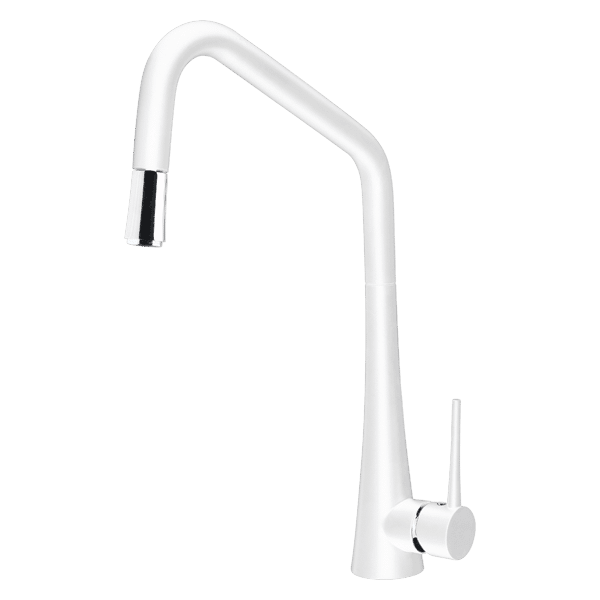 Abey Armando Vicario Tink Side Lever P/Out Kitchen Mixer Wh - Burdens Plumbing
