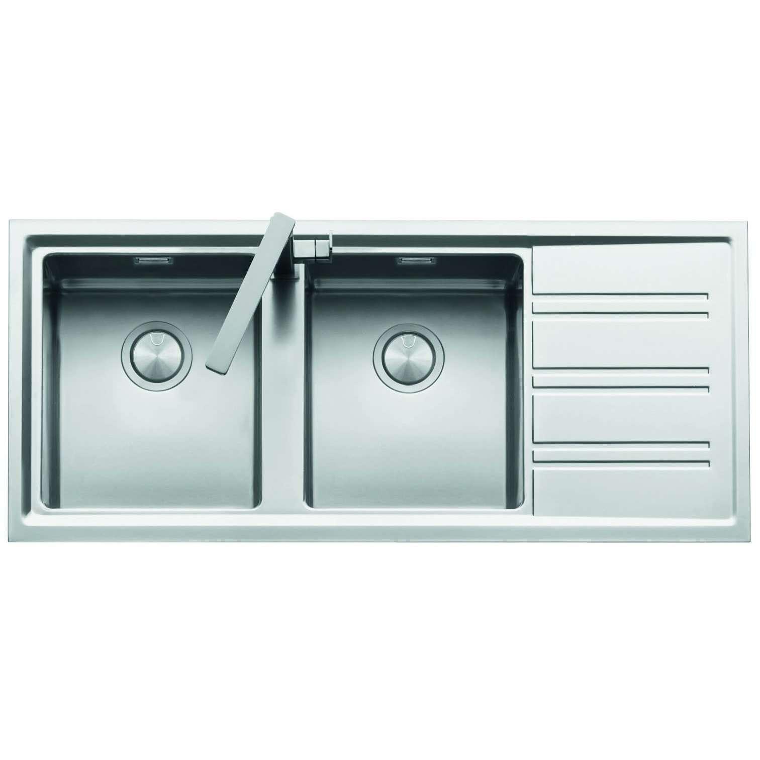 Abey Barazza Easy 200 Double Bowl Sink Only S/S - Burdens Plumbing
