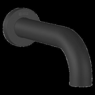 Abey Gareth Ashton Curved Basin Spout 230mm Black - Burdens Plumbing