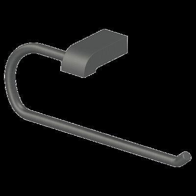 Abey Gareth Ashton Park Ave Guest Towel Ring Gun Metal - Burdens Plumbing