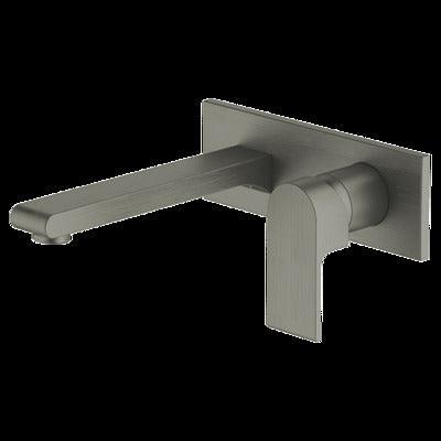 Abey Gareth Ashton Park Ave Wall Bath Set Gunmetal - Burdens Plumbing