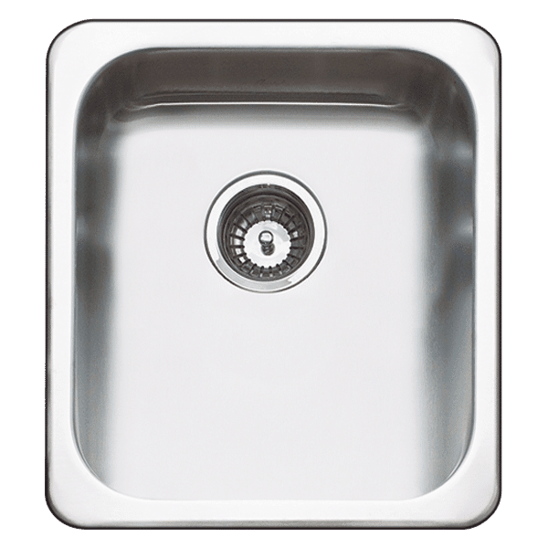 Abey Hunter Trough 1Th With Bypass 406X466mm Al100A - Burdens Plumbing