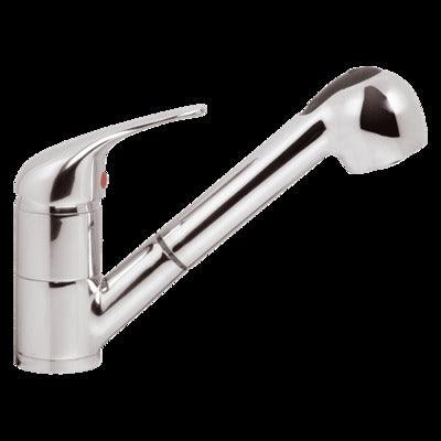 Abey Mix Master Kitchen Mixer With Pull Out Spray Chrome - Burdens Plumbing