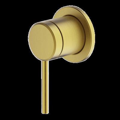 Abey Poco Shower Mixer External Brushed Brass 6Sh-Ext-Bb - Burdens Plumbing