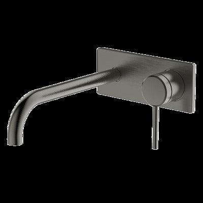 Abey Poco Wall Set 220mm Gun Metal 6B-Ws220-Gm - Burdens Plumbing