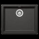 Abey Schock Soho Large Single Bowl Sink Stone N120S - Burdens Plumbing