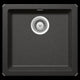 Abey Schock Soho Small Single Bowl Sink Stone N100Ss - Burdens Plumbing