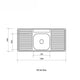 Acero S/S Sink 1B-2D 1200X500 3T By Seima(Seima P#:Sks-012-3T) - Burdens Plumbing