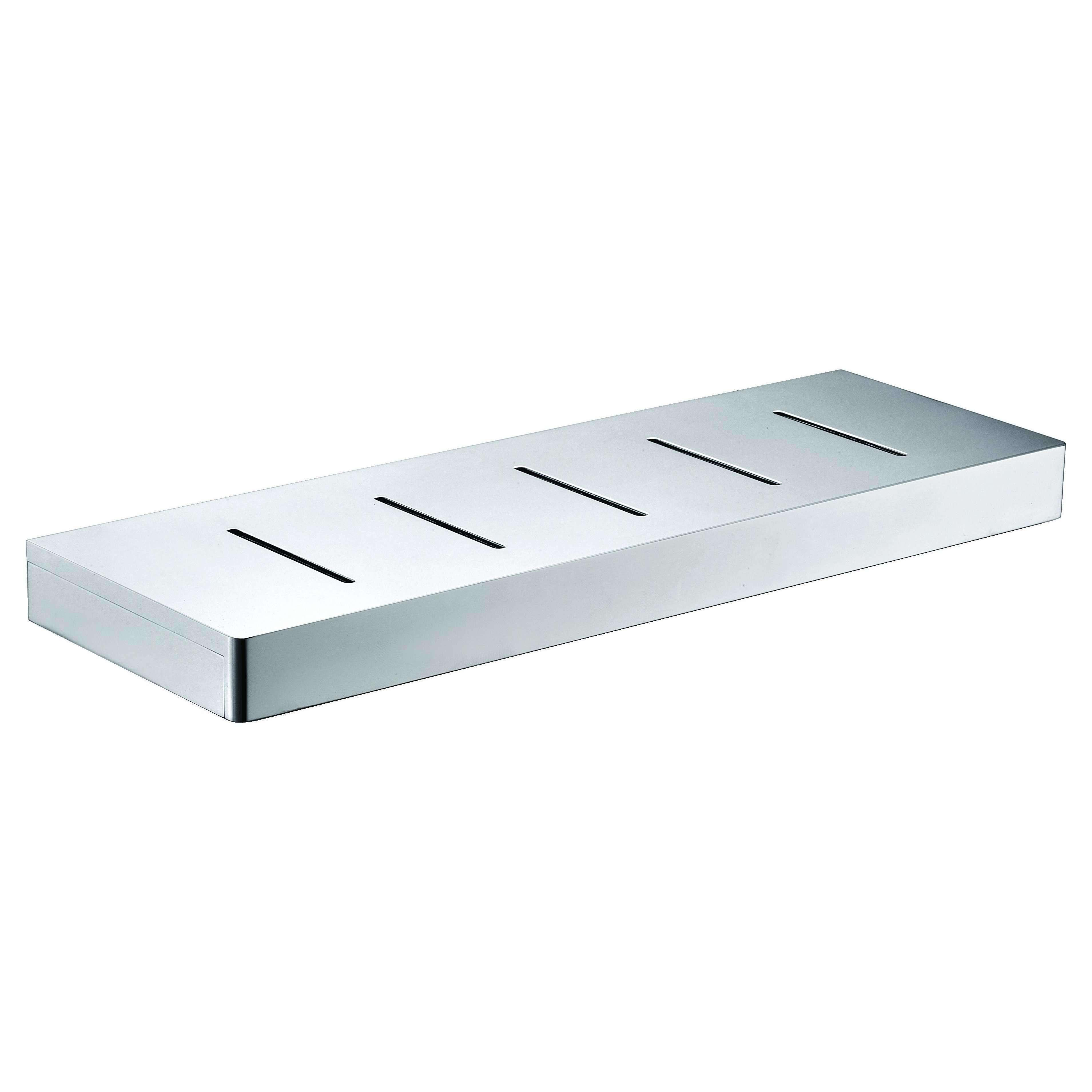 Arcisan Eneo Shelf With Drain Holes 40Cm Chrome - Burdens Plumbing