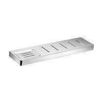 Arcisan Eneo Shelf With Drain Slots & Soap Dish 37Cm Chrome - Burdens Plumbing