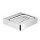 Arcisan Eneo Soap Dish Chrome With 3 Drain Slots - Burdens Plumbing