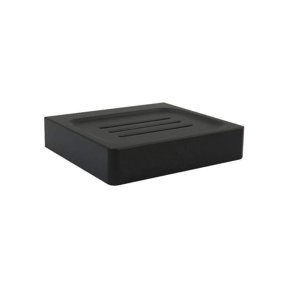 Arcisan Eneo Soap Dish Matt Black With 3 Drain Slots - Burdens Plumbing