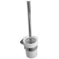 Arcisan Eneo Toilet Brush With Ceramic Holder Chrome - Burdens Plumbing