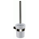 Arcisan Eneo Toilet Brush With Ceramic Holder Matt Black - Burdens Plumbing