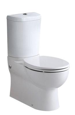 Aspire Matisse Round Btw Toilet Suite Uni Trap S/Close White**Kn209-3** - Burdens Plumbing