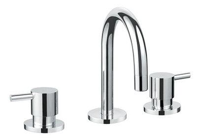 Aussie Life Round Handle Pin Lever Basin Set Chrome Tpr-101 - Burdens Plumbing