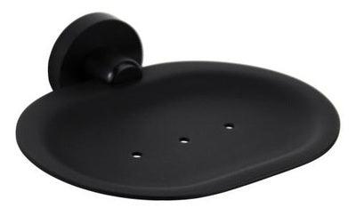 Aussie Life Round Soap Dish Matte Black Ch-5059-1 - Burdens Plumbing