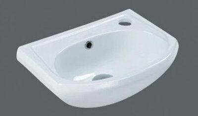 Aussie Life Semi Recessed Basin 400X290X170mm 1Th Mg-8040A - Burdens Plumbing