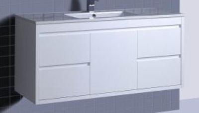 Aussie Life Wall Hung Vanity 1200mm 1Th Rh Drawers Jwd-1200-1Th-R - Burdens Plumbing