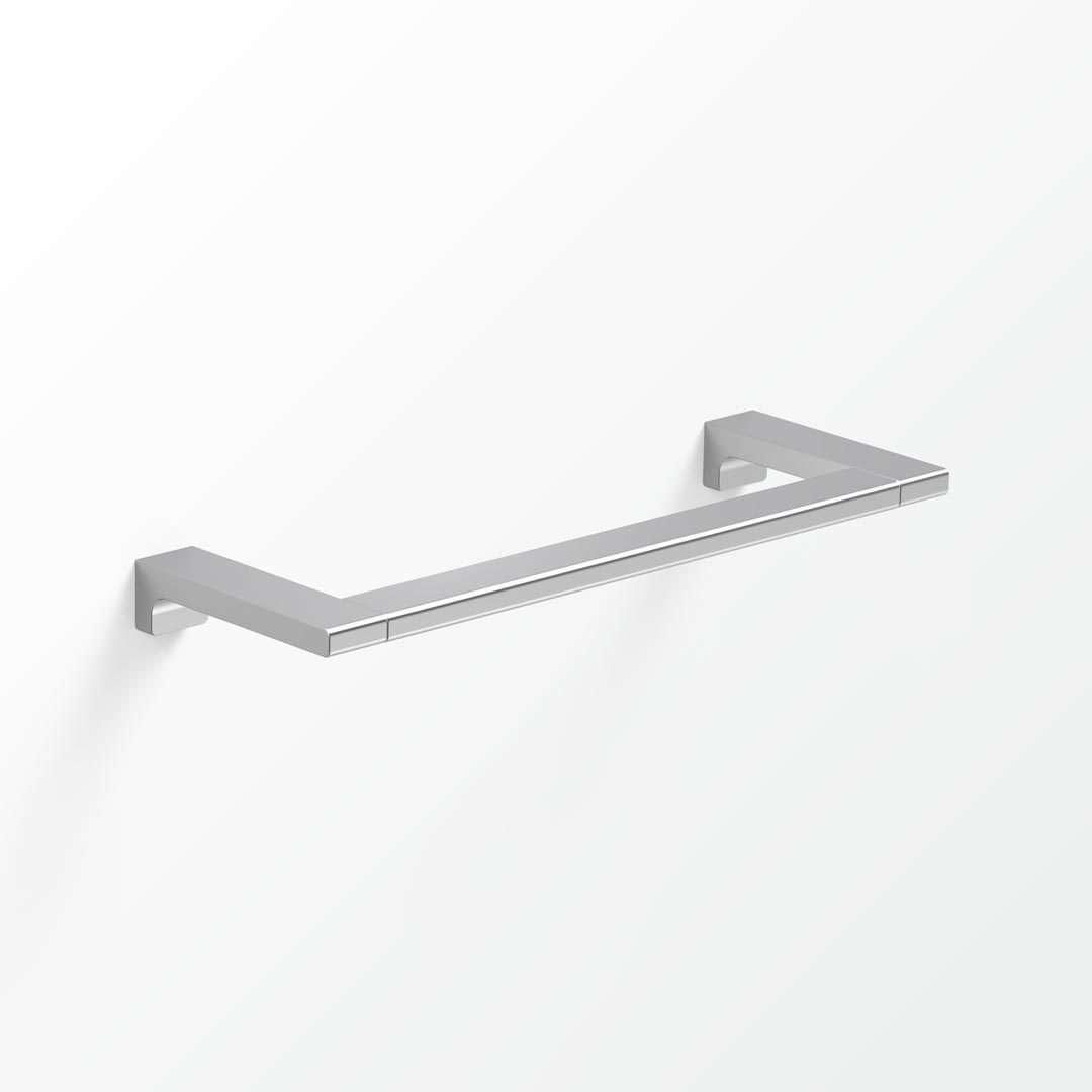 Avenir Above Single Towel Rail 23Cm Chrome - Burdens Plumbing