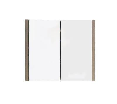 Belbagno Alexandra Mirror Cabinet Gloss White 760 X 525 X 500 - Burdens Plumbing