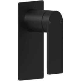 Bella Vista Cresta Shower Flick Mixer Black - Burdens Plumbing