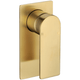 Bella Vista Cresta Shower Flick Mixer Brushed Gold - Burdens Plumbing