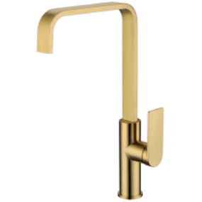 Bella Vista Cresta Sink Mixer Brushed Gold - Burdens Plumbing