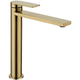 Bella Vista Cresta Tall Basin Mixer Brushed Gold - Burdens Plumbing