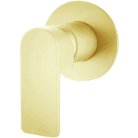 Bella Vista Ikon Flores Wall Mixer Brushed Gold - Burdens Plumbing