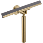 Bella Vista Mica Glass Squeegee Brushed Gold - Burdens Plumbing