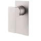 Bella Vista Milos Shower Flick Mixer Brushed Nickel - Burdens Plumbing