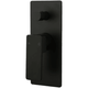 Bella Vista Milos Shower Flick Mixer With Diverter Black - Burdens Plumbing